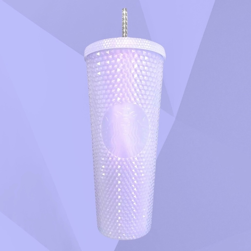 STARBUCKS🦄 2021 HOLIDAY ICY WHITE LILAC TUMBLER LIMITED 💜CHRISTMAS 💜VENTI💜